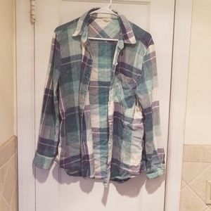 Blue flannel